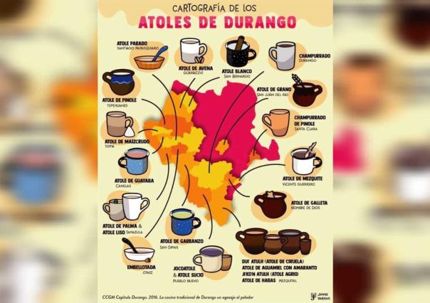 ¿Sabes de que municipio de Durango es tu atole favorito?
