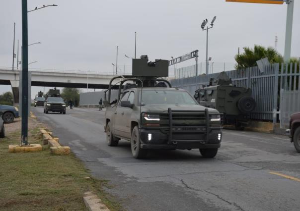 Refuerzan seguridad de Nuevo Laredo con más militares