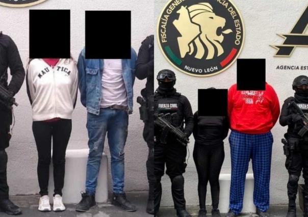 Detienen a dos parejas con droga y armas