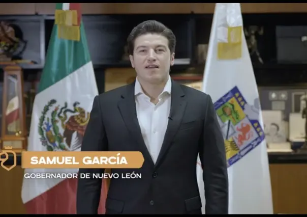 Gobernador de Nuevo León, Samuel García, anuncia su licencia y designación de Javier Navarro