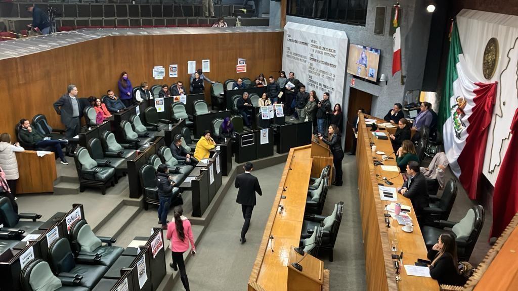 En un comunicado, el Poder Legislativo, informó que se promovió una controversia de inconstitucionalidad ante el Tribunal Superior de Justicia del Estado de Nuevo León. Foto: Armando Galicia