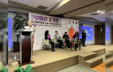 Realizan foro 3 de 3 contra la violencia hacia la mujer