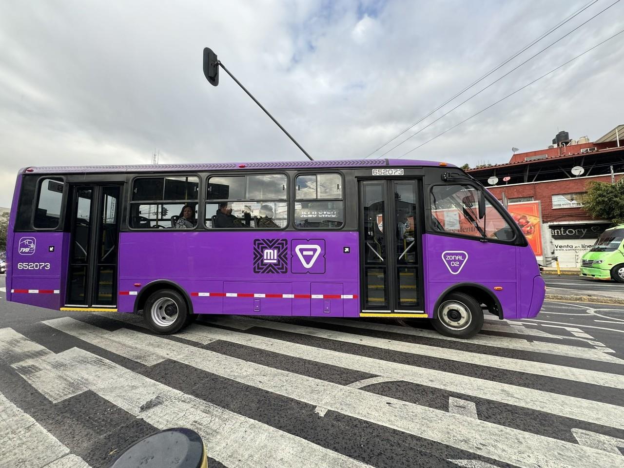 Entran en operación y reemplazo nuevos autobuses en la alcaldía Álvaro Obregón. Foto: @LaSEMOVI