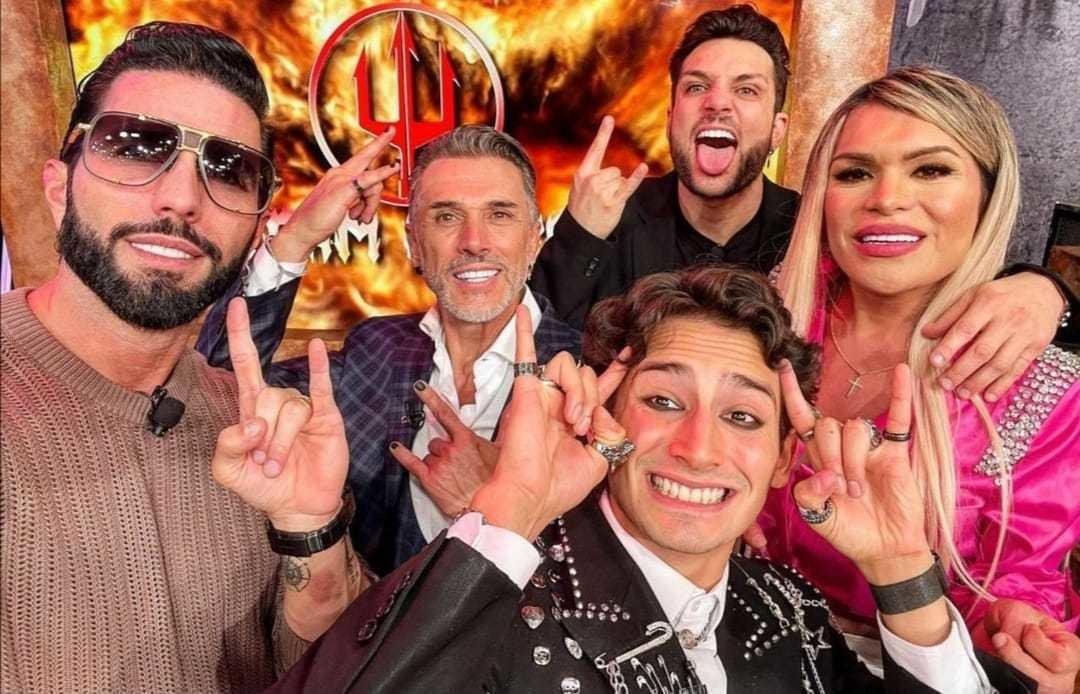 Los cinco finalistas de La Casa de los Famosos México. Foto: Instagram