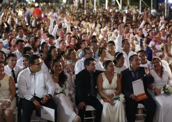 Feria Xmatkuil 2023: Más de 500 parejas formalizan su unión