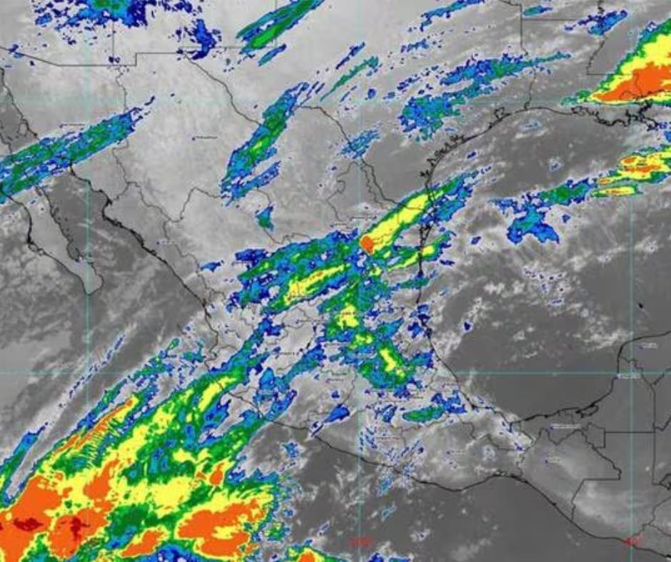 Afectaciones del frente frío número 13. Fotografía del Servicio Meteorológico Nacional