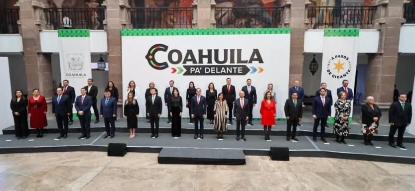 Nuevo gabinete Coahuila. Foto: Gobierno de Coahuila