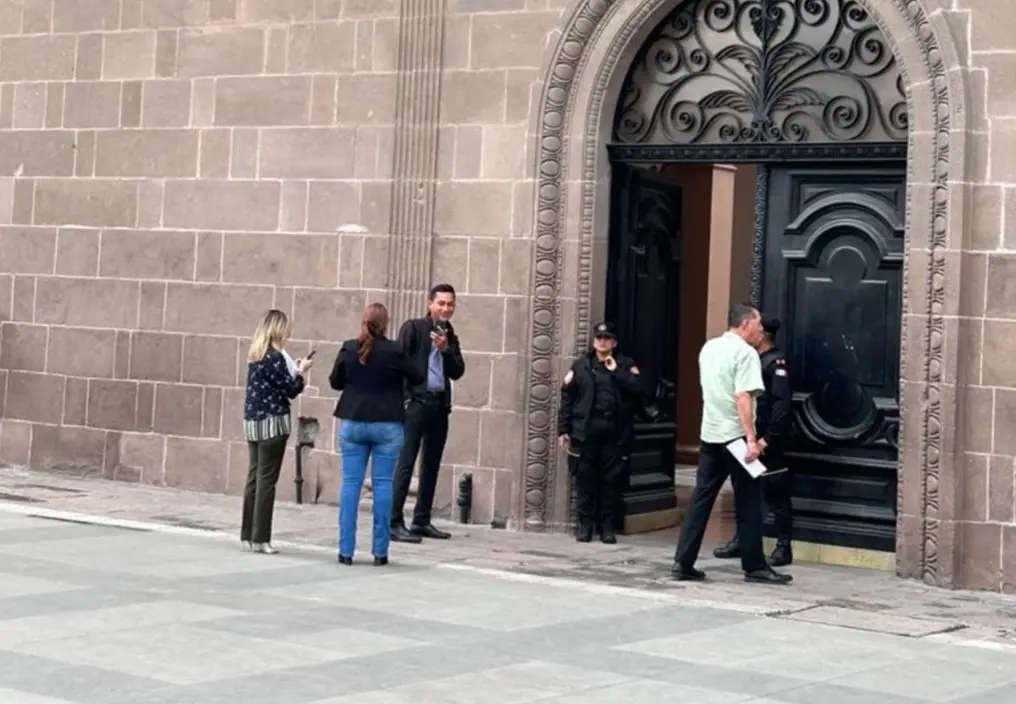 Normalidad en Palacio de Gobierno. Foto: POSTA.