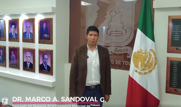 Opera con normalidad ayuntamineto de Toluca: Sandoval González