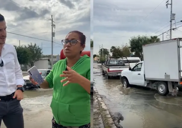 Vecinos de Pesquería denuncian falta de atención a fugas de aguas negras