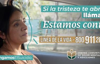 Detengamos el suicidio, nueva campaña de Salud