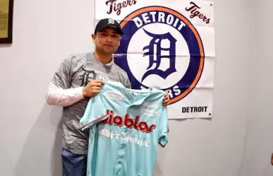 Firma contrato beisbolista de Comondú con Tigres de Detroit