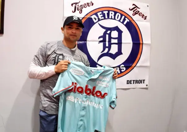 Firma contrato beisbolista de Comondú con Tigres de Detroit