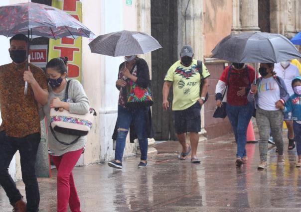 Seguirían las lluvias para Yucatán este martes