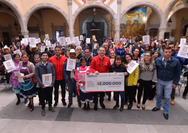 Con recurso histórico, impulsarán proyectos culturales en 14 municipios