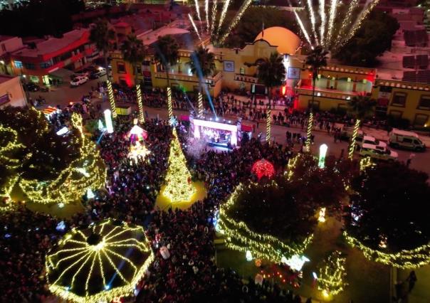 Encienden la Villa Dulce Navidad