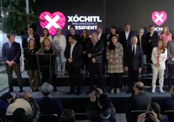 Presenta Xóchitl Gálvez su equipo de campaña rumbo a 2024