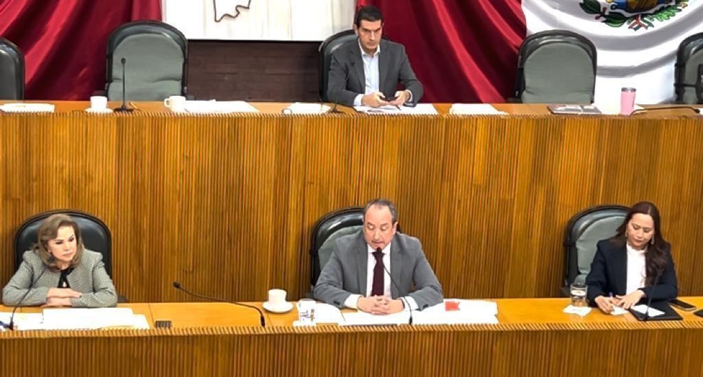 Carlos Garza Ibarra, destacó que el presupuesto para el próximo año está igualado al aprobado por el Congreso para el ejercicio 2023. Foto: Armando Galicia