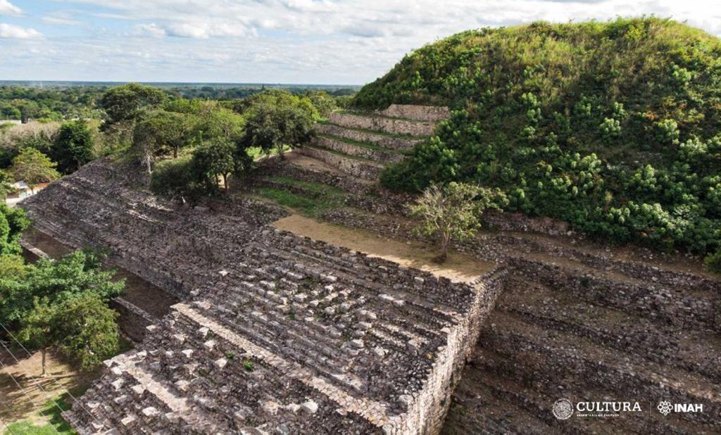 Habilitan pirámides mayas para su visita en Izamal