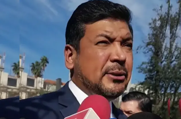 Luis Enrique Orozco, gobernador interino de Nuevo León. Foto. Captura de Imagen
