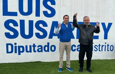 Se baja Luis Susarrey de contienda a alcaldía de San Pedro, se suma a Mauricio