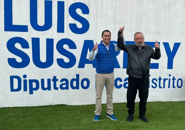 Se baja Luis Susarrey de contienda a alcaldía de San Pedro, se suma a Mauricio