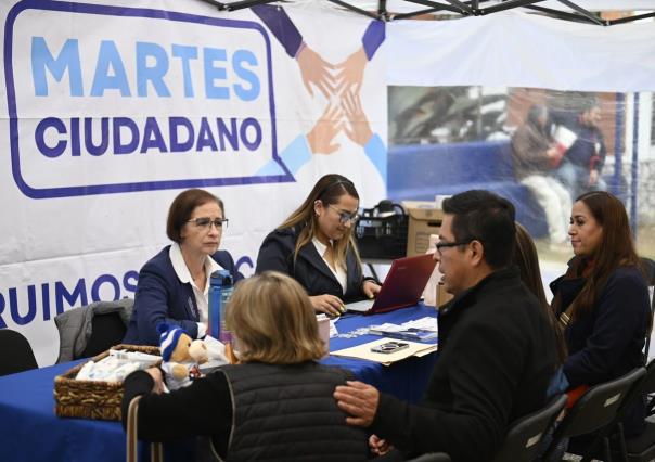 El Programa “Martes Ciudadano” llega a 30 jornadas en Naucalpan