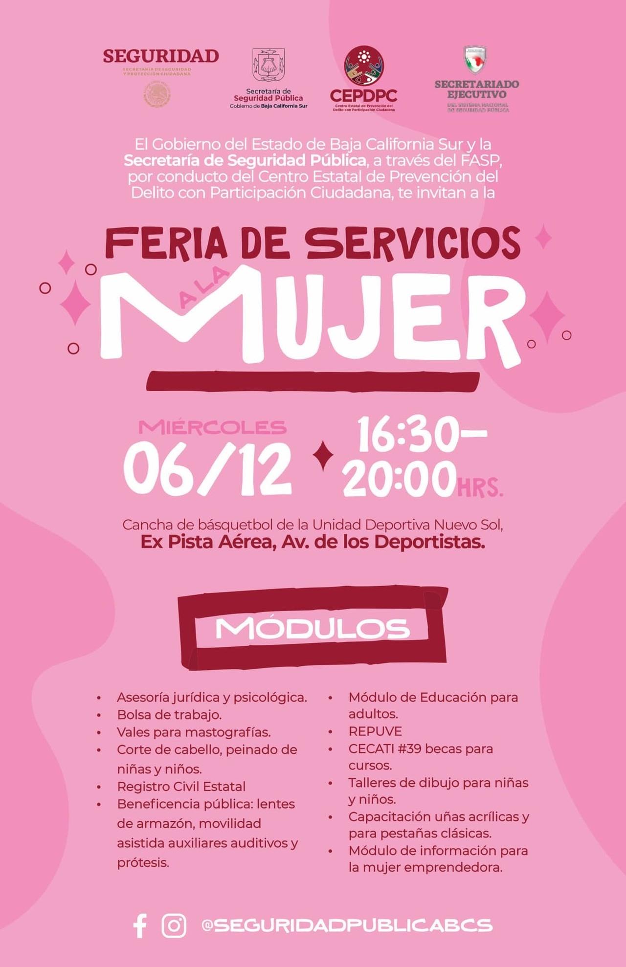 Flayer informativo.