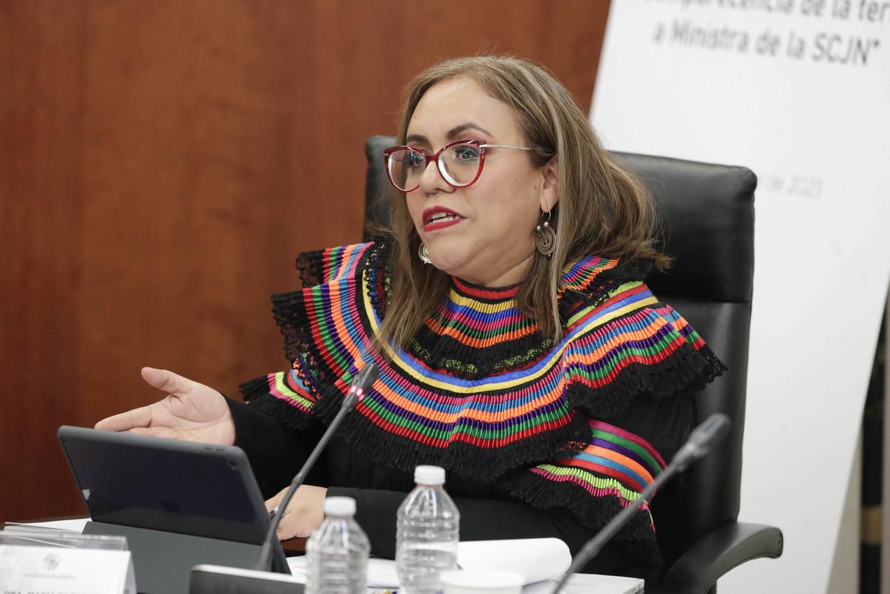 Inconclusa comparecencia de María Eréndira Cruz Villegas, candidata a ministra. Foto: Senado de la República