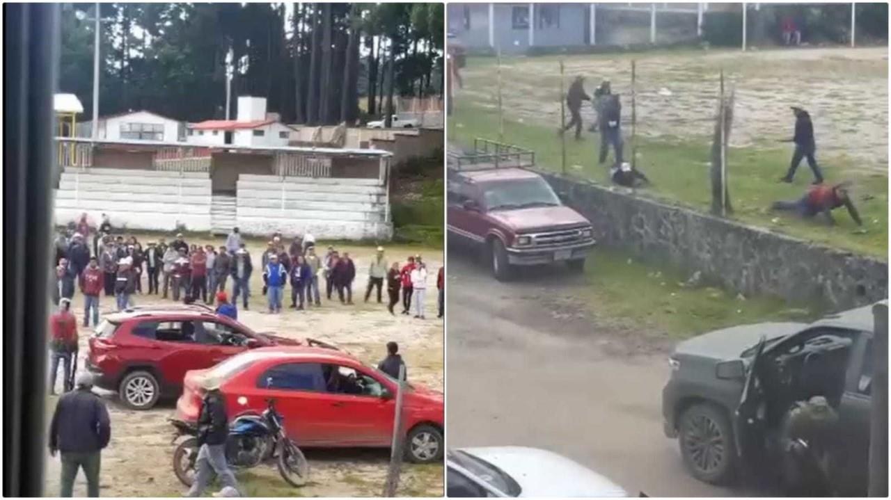 Los campesinos se defendieron de la extorsión por parte de una célula de la Familia Michoacana, quienes les cobraban derecho de piso por sus cultivos. Foto: Captura de pantalla