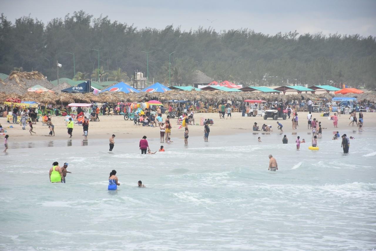 Playa Miramar en Ciudad Madero. Foto: Archivo.