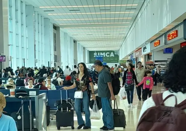 Aeropuerto de Mérida registra el mayor tránsito de personas en 2023