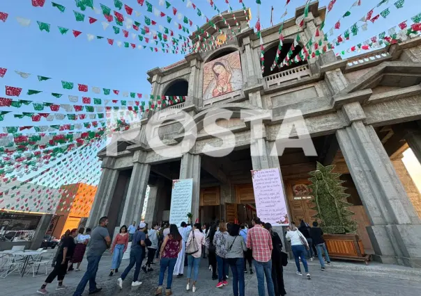 Todo listo para las mañanitas a la Virgen en el Santuario de La Paz