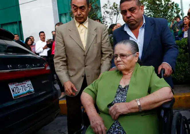 Doña Consuelo Loera murió a los 94 años. Foto. AP