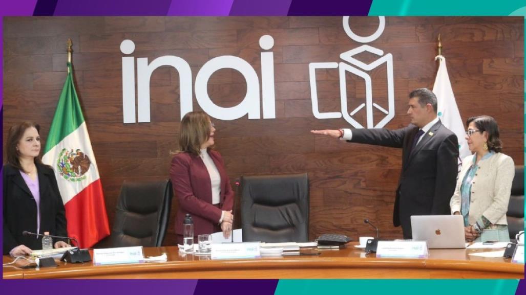 Adrián Alcalá es el nuevo comisionado presidente del INAI para período 2023-2026