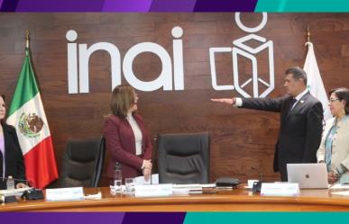 Adrián Alcalá es el nuevo comisionado presidente del INAI para período 2023-2026