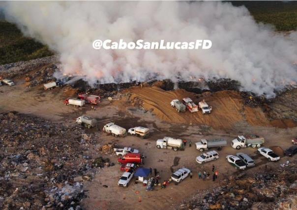 Incendio en relleno sanitario de La Candelaria consume 4 hectáreas