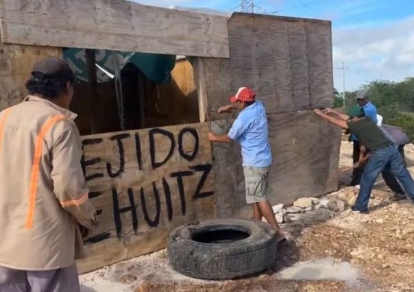 Denuncian presunto despojo de tierras en San Antonio Tehuitz