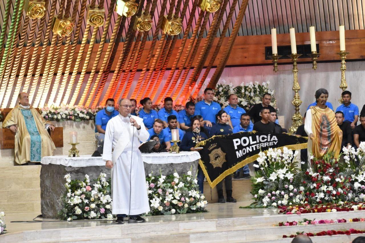 Realiza Policía de Monterrey carrera Rosa de Plata al Santuario. Foto. Cortesía