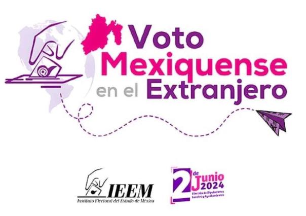 Votarán mexiquenses en el extranjero por diputaciones locales en 2024