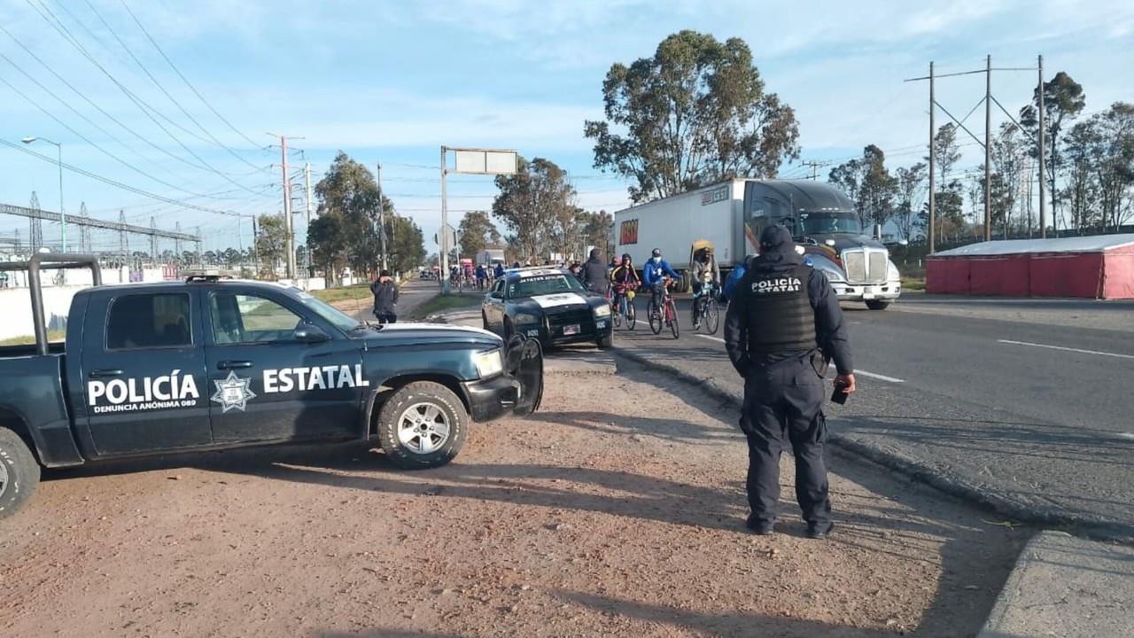 Este lunes 11 de diciembre arrancó el Operativo Guadalupano 2023 en el Estado de México. Foto: Sria de Seguridad de Edomex