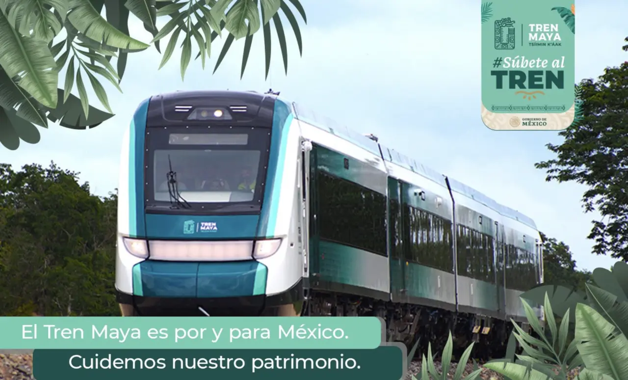 Tren Maya: primer tramo Campeche-Cancún estará operativo el 15 de diciembre