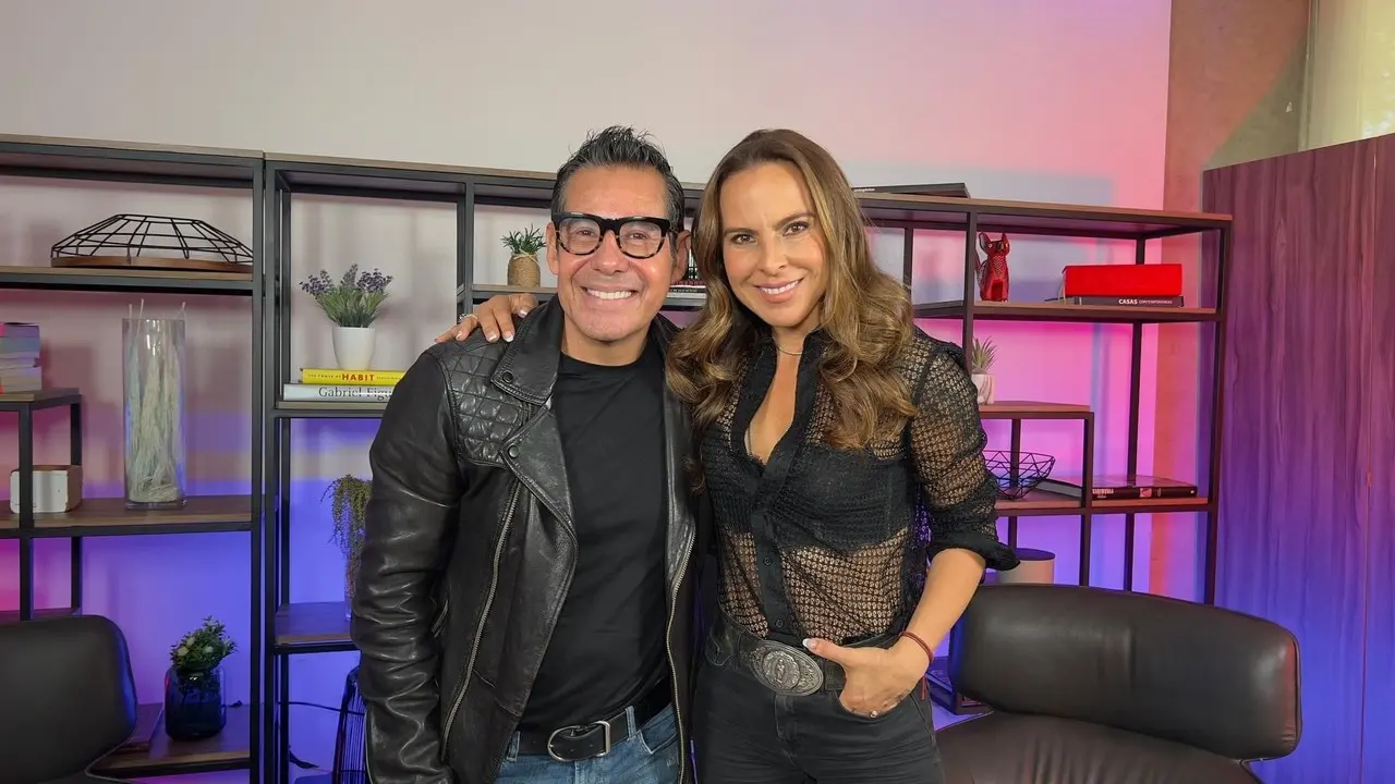 Kate del Castillo habla del chapo Guzmán con Yordi Rosado. Foto: Facebook