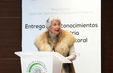 La senadora Olga Sánchez Cordero descarta  ingobernabilidad en México