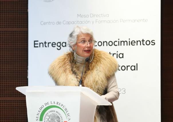 La senadora Olga Sánchez Cordero descarta  ingobernabilidad en México