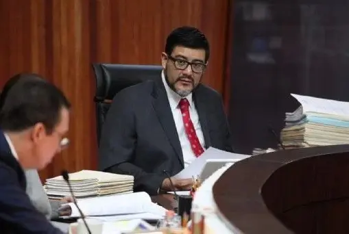 Rodríguez Mondragón refiere que hubo descontento de una magistratura sobre el proyecto de presupuesto 2024. Foto: Proceso.