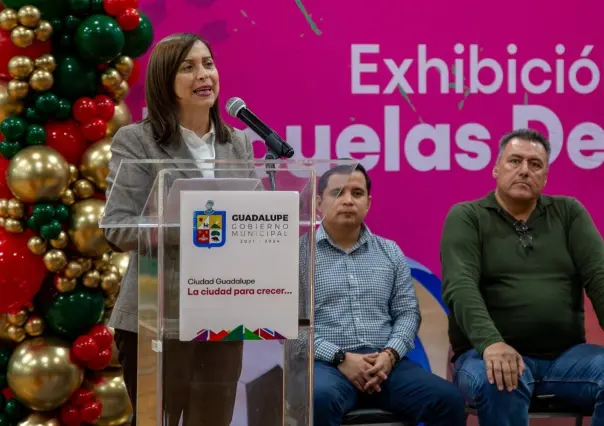 Cristina Díaz impulsa el deporte en Guadalupe con exhibición de Escuelas Deportivas
