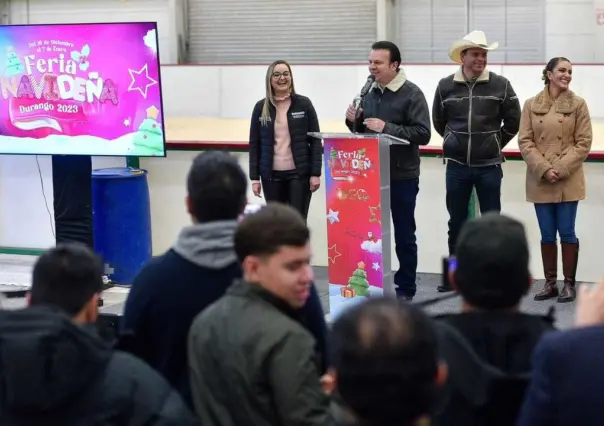 Llega a Durango la primera Feria Navideña