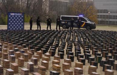 Incautan en España 11 toneladas de cocaína; es un récord