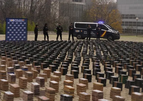 Incautan en España 11 toneladas de cocaína; es un récord
